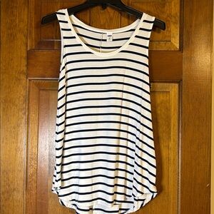 Striped Sleeveless Top